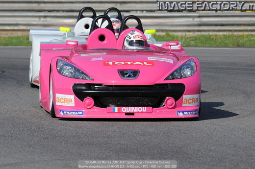 2008-04-26 Monza 0087 THP Spider Cup - Corentine Quiniou